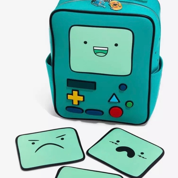 NWT Adventure Time BMO Mini Backpack - Picture 2 of 2